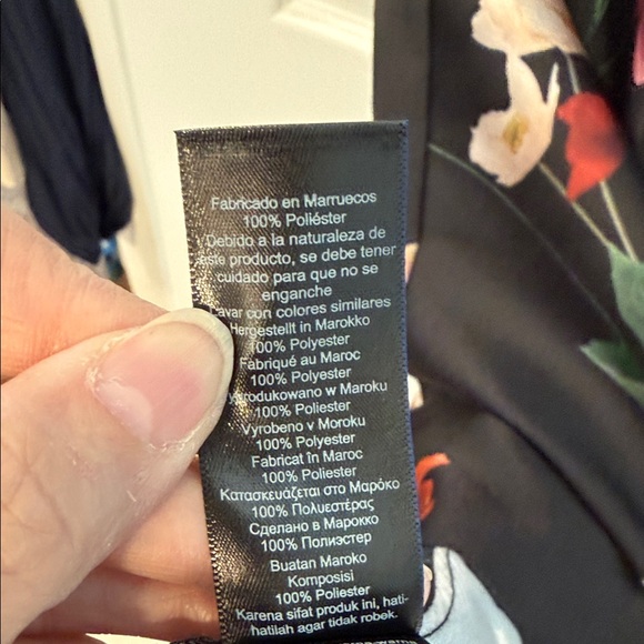 Friends Like These - Elegant Black Floral Midi Dress - Picture 5 of 10